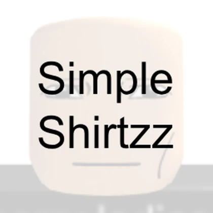 SimpleShirtzz Roblox group icon