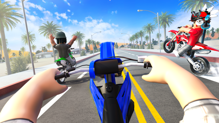 [🏍️] Wheelie District screenshot 4