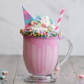 Panda milkshake ice cream : café