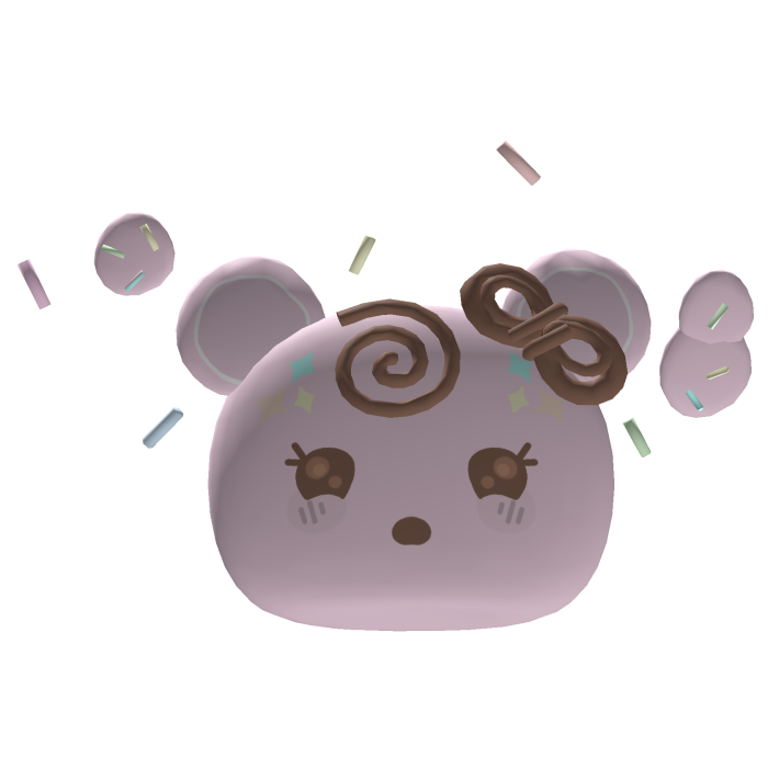 ୨୧num nom kawaii cute pastel pastery pink 