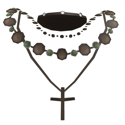 beaded y2k mori kei igari fairycore necklace ✢