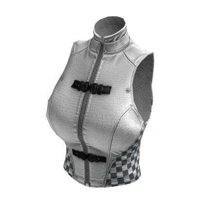  Streetracer Jacket (White Slate Grey)