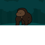 monke in a tree