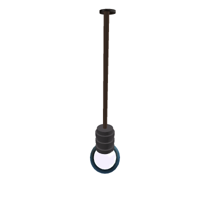 Lightbulb w/ rope