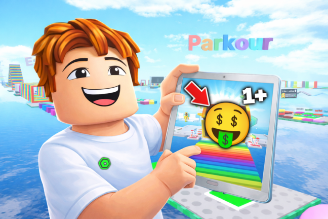 Win Obby Glass Bridge Reach +$10,000 !🤑 screenshot 1