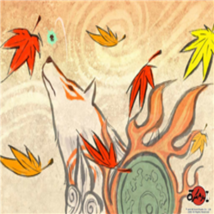 okami art Roblox decal