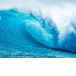 Christal blue waves