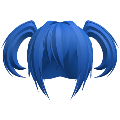 ʚ blue messy vampire demon moe pigtails ɞ Roblox item