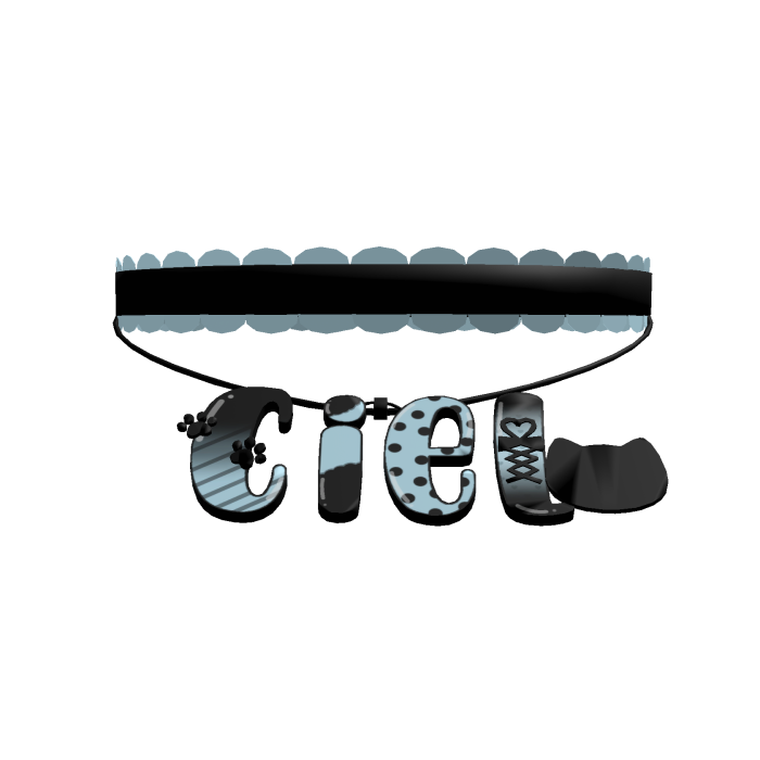 ciel blue necklace
