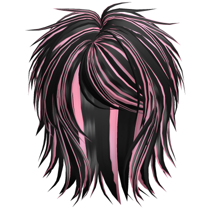 Short Fluffy Scene Blowout Pink Scene