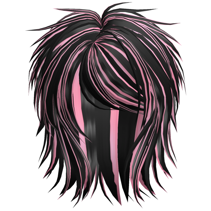 Short Fluffy Scene Blowout Pink Scene