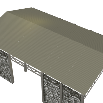 [UPD] Military Vehicle Shed Army Base Garage Rolep
