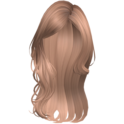 Blonde Long Wavy Layered Blowout