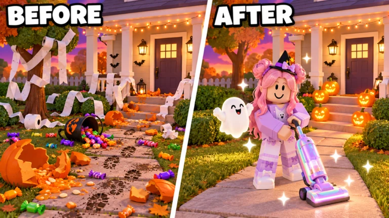 [🎃 HALLOWEEN] Clean the House!