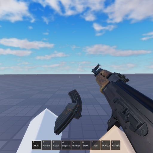 Gun And Player Movement Testing official Roblox game thumbnail
