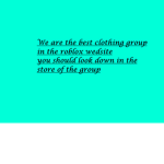 BEST CLOTHING GROUP IN ROBLOX