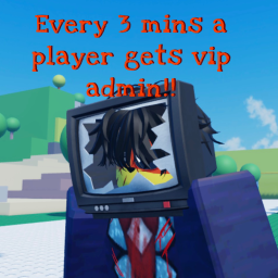 every 3 mins a player gets vip admin