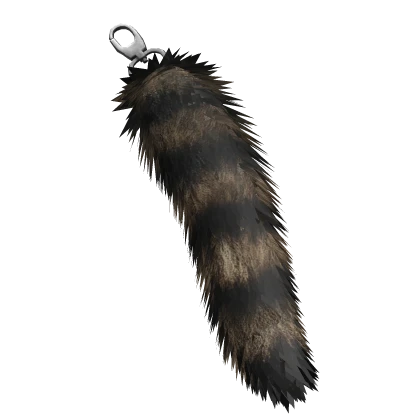 Raccoon Tail Keychain | Roblox Item - Rolimon's