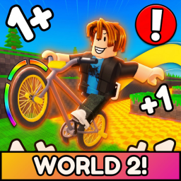 [W2] +1 Double Jump Bike Escape! 🚴💨 icon