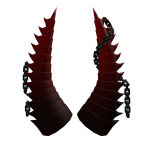 Chained Fire Dragon Horns
