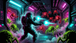 Neon Exterminator: Surivor icon
