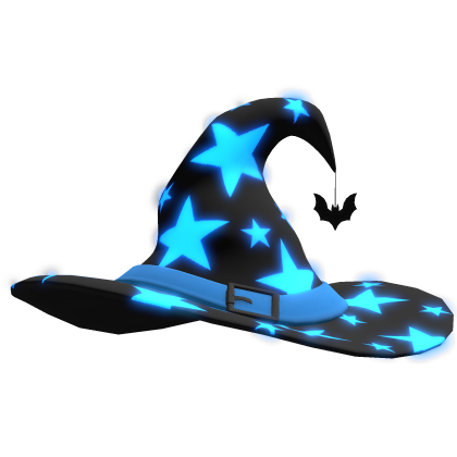[GLOWS] Glowing Star Wizard Hat