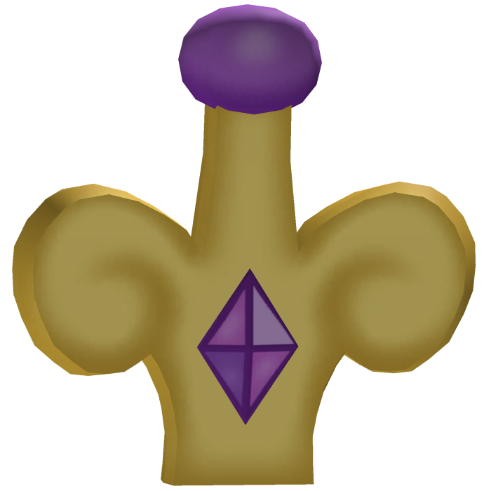 ♡ Gold Crown w/ Purple Diamond (Princess Cadance)