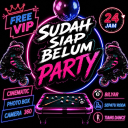 NEW [FREE VIP] SSB PARTY, SEPATU RODA & CINEMATIC