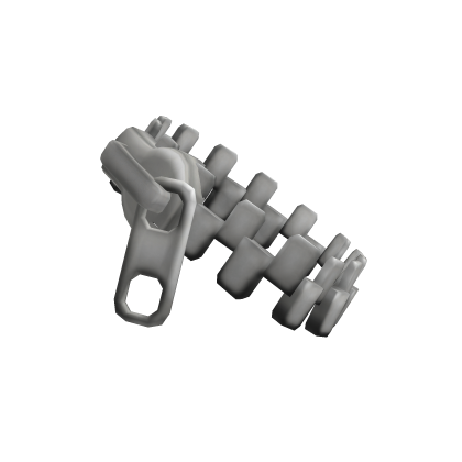 Y2k Emo Silver Zipper Bracelet