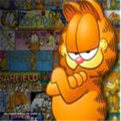 Cartoon Garfield Roblox decal