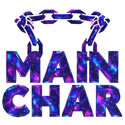 Galaxy Cartoony Main Char Chain Roblox item