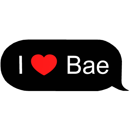 I love Bae NMIXX kpop text Roblox item