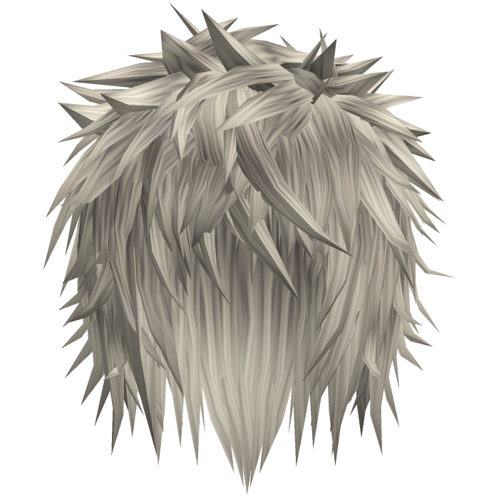 ash blonde gothic messy emo boy hair
