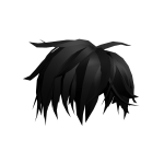 シ3D Messy Hairstyle