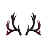 Dark Magenta Antlers