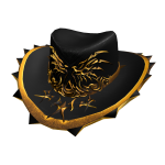 Gold Sigil Cowboy Hat