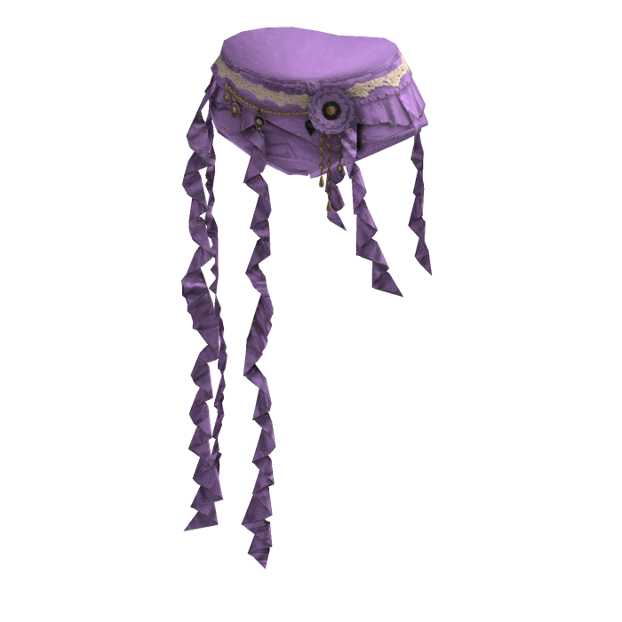 Asymmetric Ruffle Skirt (Purple)