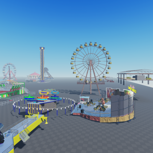 one of the biggest funfair on roblox