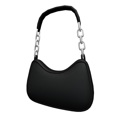 Black Basic Shoulder Bag