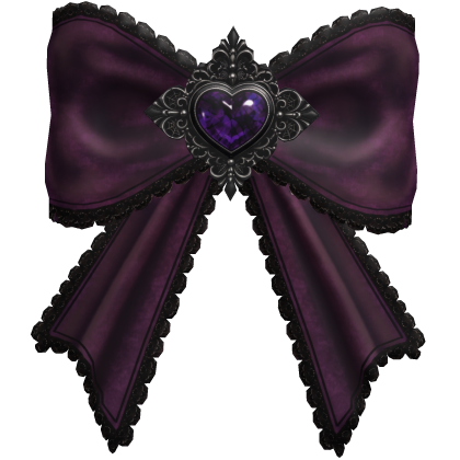 Goth Vampire Hair Bow
