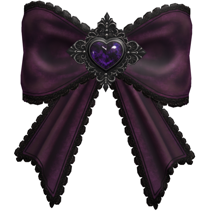 Goth Vampire Hair Bow