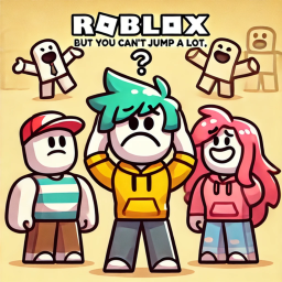 Roblox but you cant jump A Lot BETA 1.0v