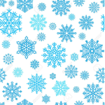 driping snowflakes