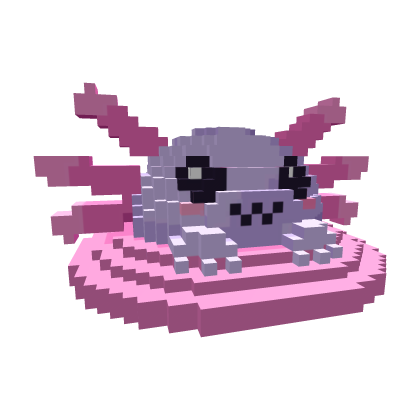 8-Bit Axolotl Bucket Hat
