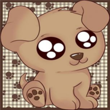 my cartoon puppy! Roblox decal