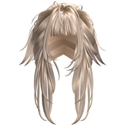 Long Layered Fringe Hair - Blonde