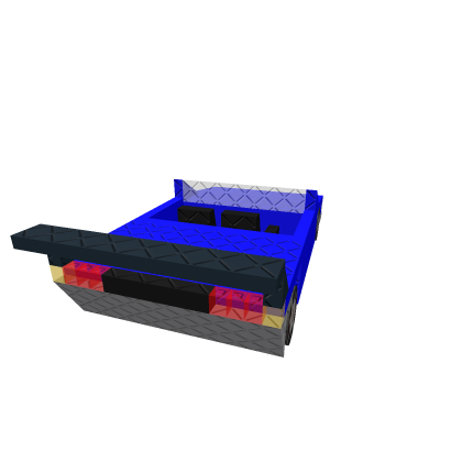 Blue sports car