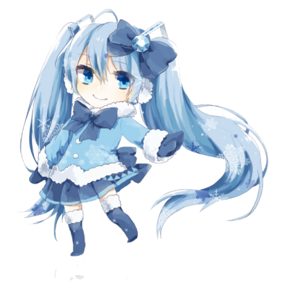 Chibi Snow Mik u Roblox decal
