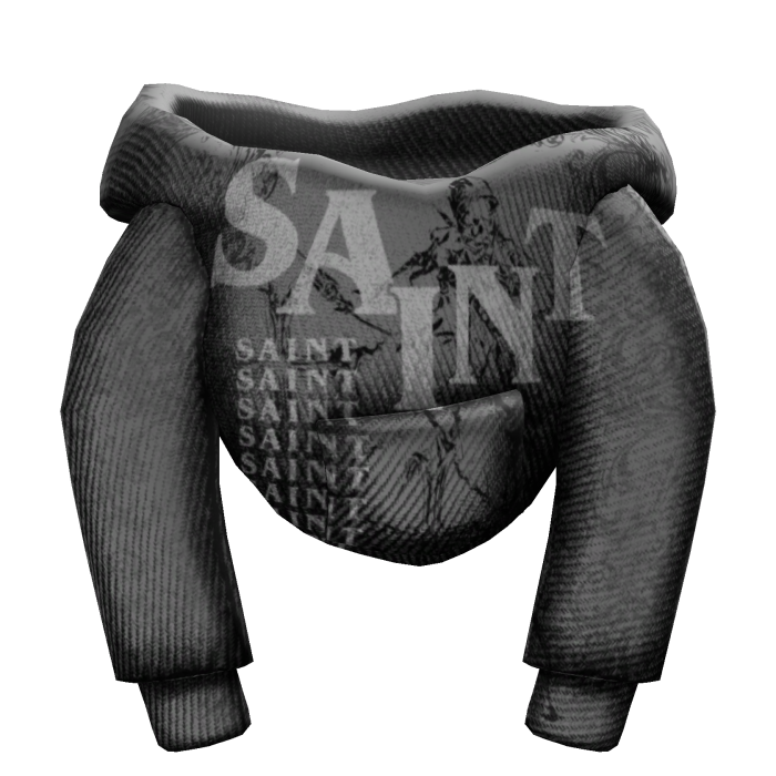 Grey Designer saint Female hoodie