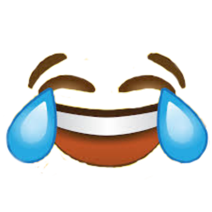 Face Emoji meme crying laughing emoji Roblox decal